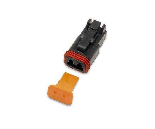 Namz DP-2B Deutsch Plug - 2-Socket - Black