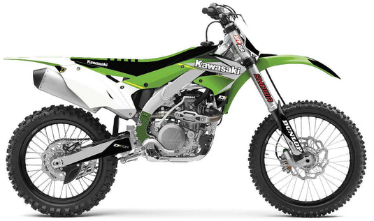 Dcor 20-20-233 COR 9 Kawasaki Complete Graphics Kit - Black