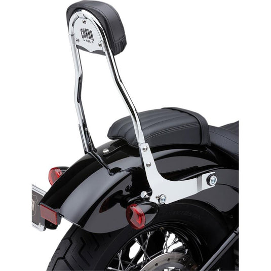 Cobra 602-2006 Round Detachable Backrest - Chrome