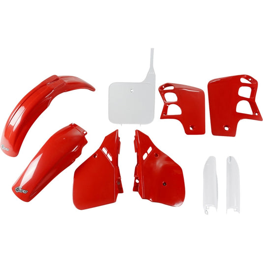 Ufo Plastics HOKIT091F@999 Complete Body Kit - OEM 89 (Red/White)