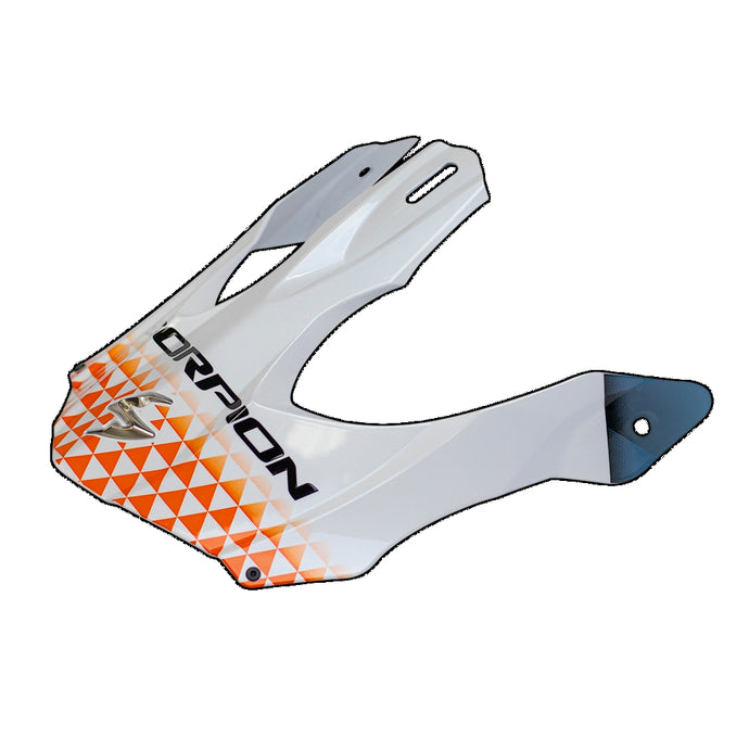 Scorpion Peak Visor for EXO VX-16 Prism Helmets - Orange