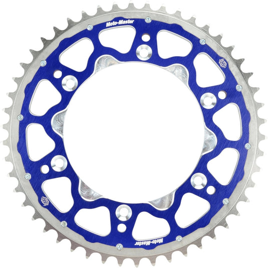 Moto-Master 620183447 Fusion Dual-Ring Sprocket - 47T - Blue