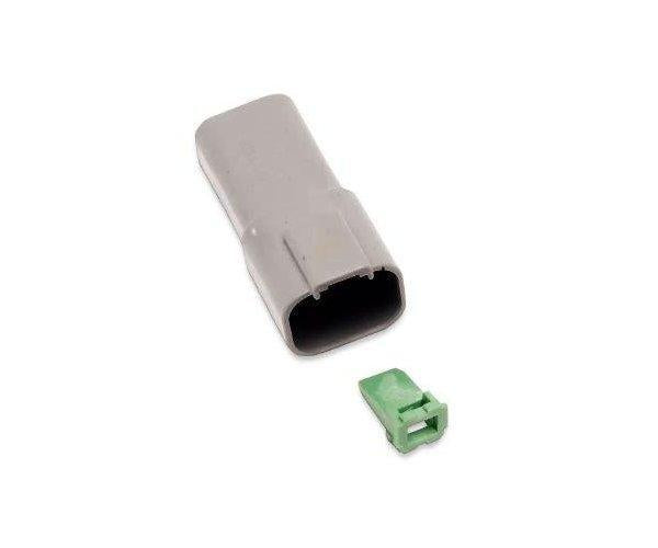 Namz DR-4G Deutsch Receptacle - 4-Pin - Gray