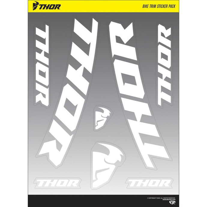 Thor 4320-2027 Bike Trim Sticker Pack - 9.5in. x 13in.