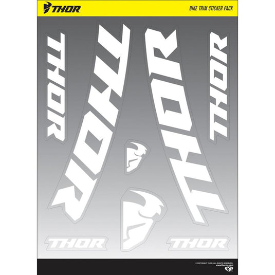 Thor 4320-2027 Bike Trim Sticker Pack - 9.5in. x 13in.