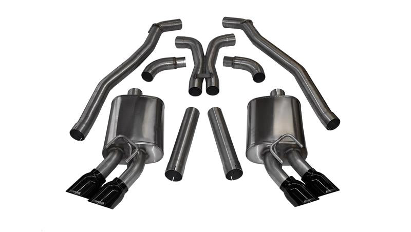 Load image into Gallery viewer, Corsa Performance 14971BLK COR Cat-Back + X-Pipe Sport
