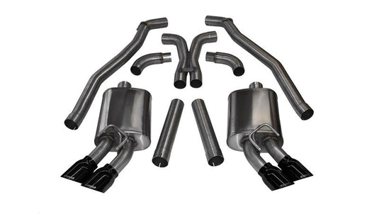 Corsa Performance 14971BLK COR Cat-Back + X-Pipe Sport