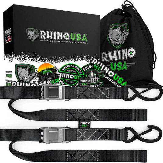 Rhino Usa RNO-CAMSOFT-GRN RSA Tie Down Kits
