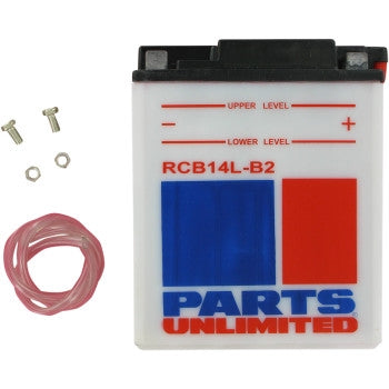 Parts Unlimited RCB14L-B2 12V Heavy Duty Battery