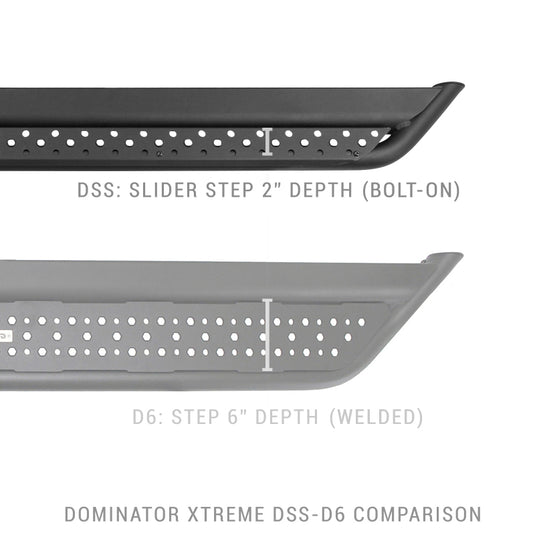 Go Rhino DSS4131T GOR Steps - OE Xtreme - 6in