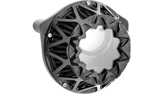 Arlen Ness 600-043 Crossfire Air Cleaner - Black Anodized