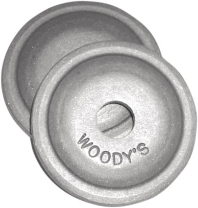 Woody's AWA-3775-F Round Digger Aluminum Support Plates - 5/16in. - Natural (6pk.)