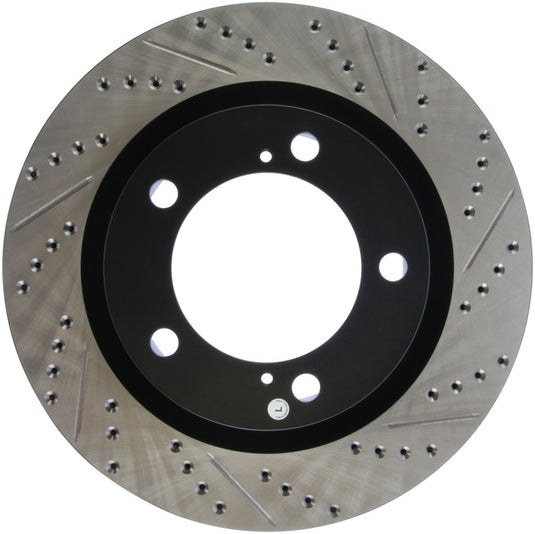 Stoptech 127.44156L ST Slot & Drill Brake Rotors