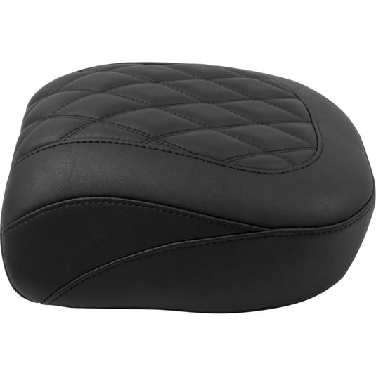 Mustang 88511 Wide Tripper Passenger Seat - Black/Black Stitching