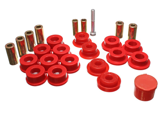 Energy Suspension 2.3108R ES Cntrl Arm Bushings - Red