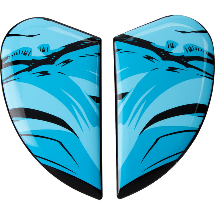 Icon Side Plates for Airform ManikRR Helmets - Light Blue