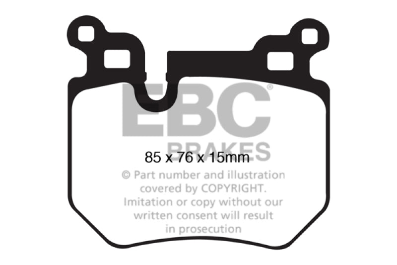 Load image into Gallery viewer, Ebc DP21996 EBC Greenstuff Brake Pad Sets
