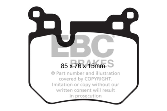 Ebc DP21996 EBC Greenstuff Brake Pad Sets