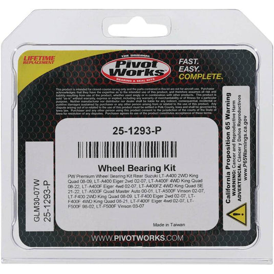 Pivot Works 25-1293-P PIV Wheel Bearing Kit