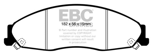 Ebc DP31841C EBC Redstuff Brake Pad Sets