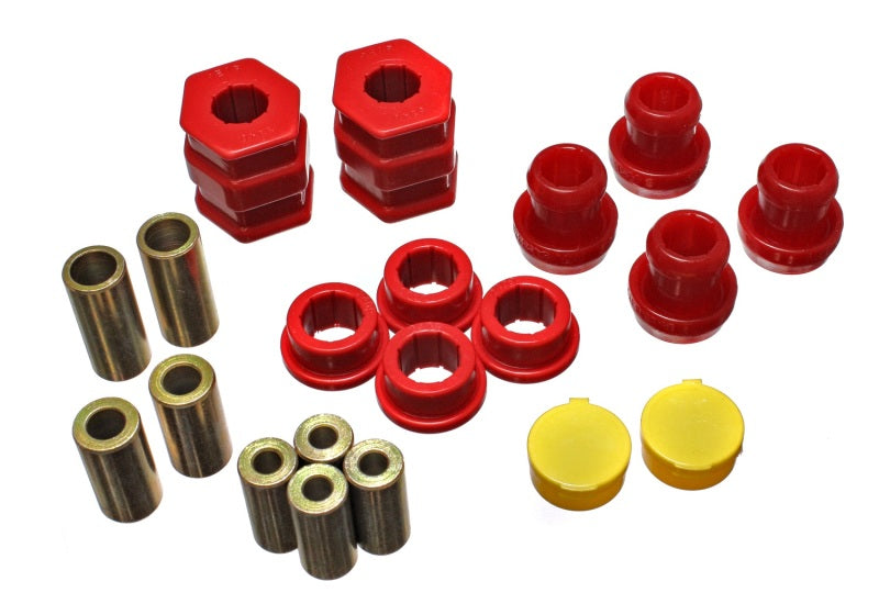 Load image into Gallery viewer, Energy Suspension 16.3114R ES Cntrl Arm Bushings - Red
