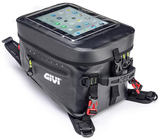 Givi GRT715 GRT715 Gravel-T Waterproof Tankbag 20 Liter Strap Mount Only