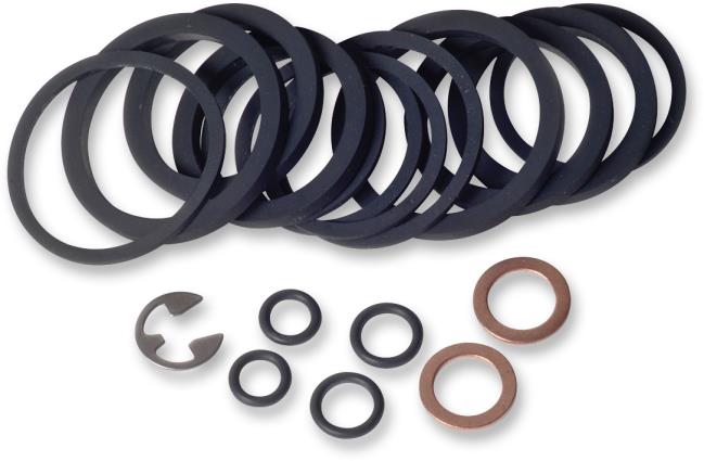 Hawg Halters Inc HHI-601-003 Caliper Rebuild Kit - 6000 Series 6-Piston Differential Bore