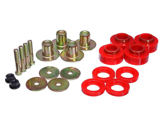 Energy Suspension 3.4171R ES Body Mounts - Red