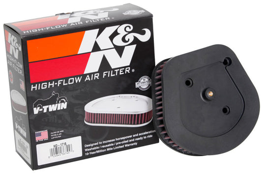 K&N Engineering HD-1718 KN Motorcycle Direct Fit Air Filters