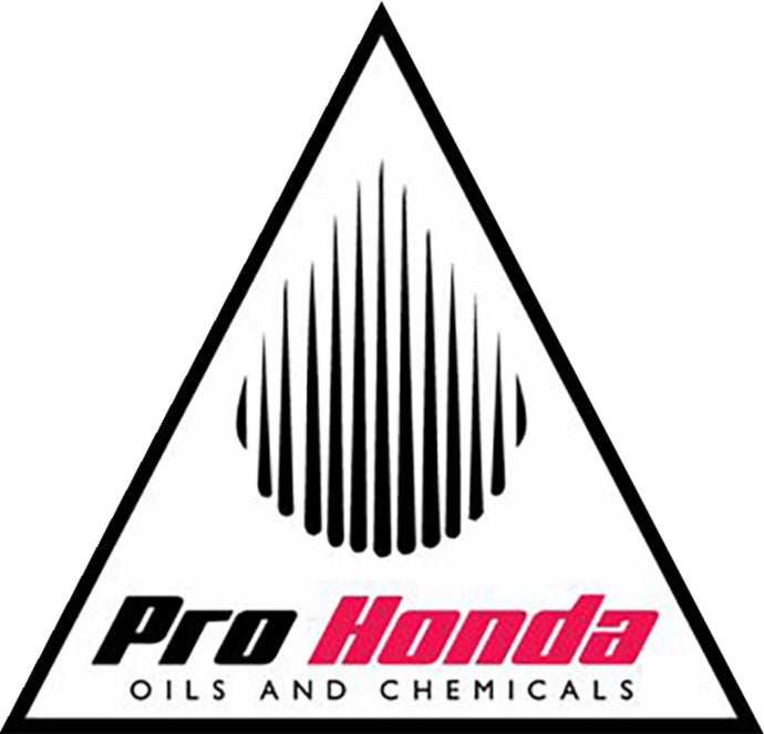 Factory Effex 28-90302 Logo Decals - Honda Pro Oils - 5 Pack