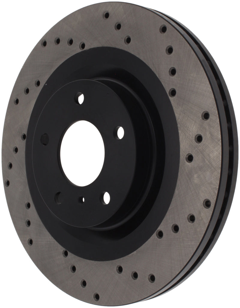 Load image into Gallery viewer, Stoptech 128.42080R ST Drilled Sport Brake Rotors

