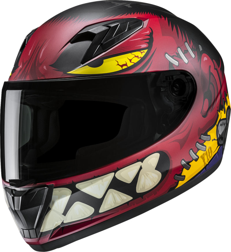 Load image into Gallery viewer, Hjc Y10 Frank Youth Helmet (Medium, Semi-Flat Red (MC-1SF))
