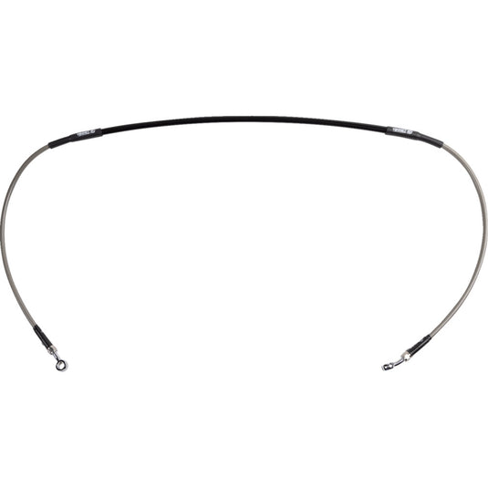 Moose Racing Y01-1-072/P Stainless Steel Braided Brake Line