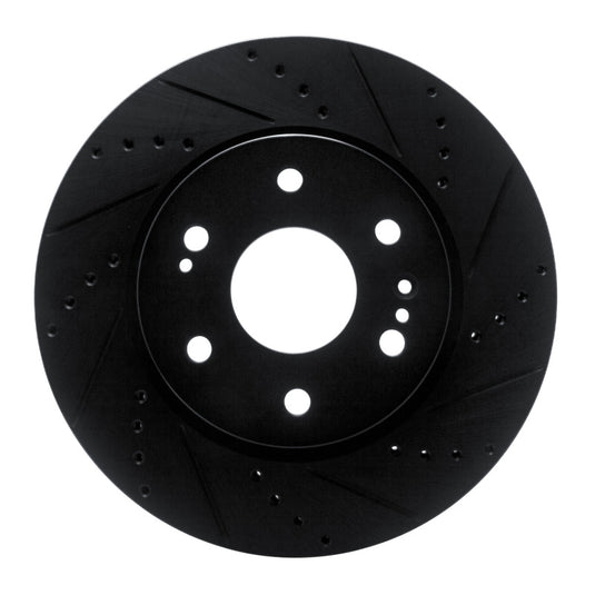 R1 Concepts 633-47080R RNC Brake Rotor - Drill & Slot