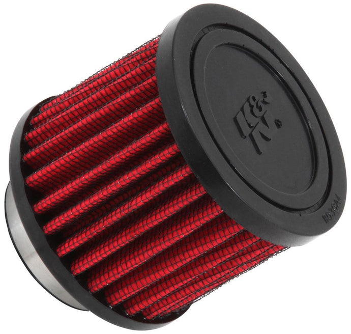 K&N Engineering 62-1450 Rubber Base Crankcase Vent Filter - 1-1/2in. Flange - Black