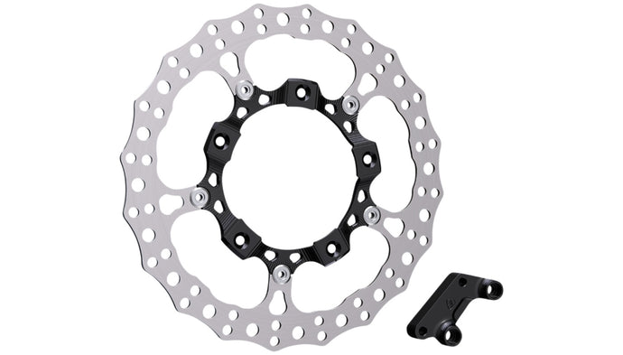 Arlen Ness 300-000 Big Brake Full Floating Rotor Kit - Black