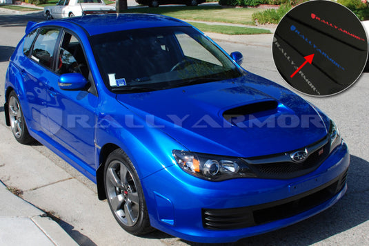 Rally Armor MF15-UR-BLK/BL RAL UR Blk Flap/Blue Logo