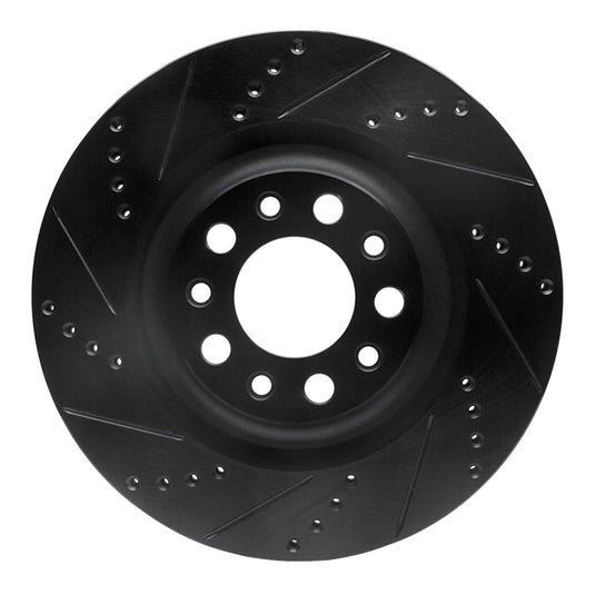 R1 Concepts 633-16013L RNC Brake Rotor - Drill & Slot