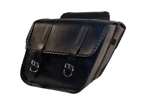 Willie & Max 58701-20 Braided Slant Saddlebag