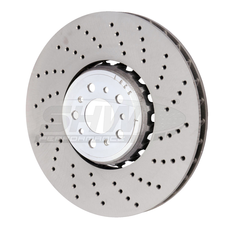 Load image into Gallery viewer, Shw Performance BFR42502 SHW Drilled Lightweight Rotors
