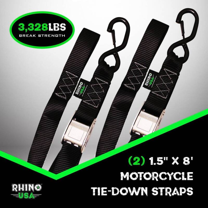 Load image into Gallery viewer, Rhino Usa RNO-CAMSOFT-GRN RSA Tie Down Kits
