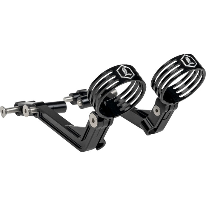 Legends 1313-0245 REVO ARC Billet Remote Reservoir Mount - Black