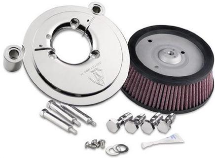 Arlen Ness 18-781 Scalloped Billet Cover for Billet Sucker and Big Sucker Stage I - Chrome