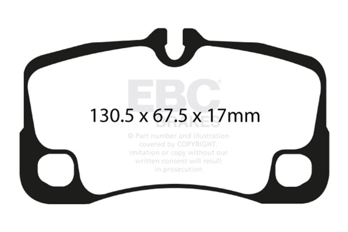 Ebc DP41930R EBC Yellowstuff Brake Pad Sets