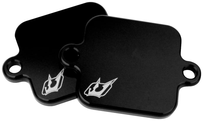 Driven Racing DSBLOCK-2 Engine Block Off Plates - Black