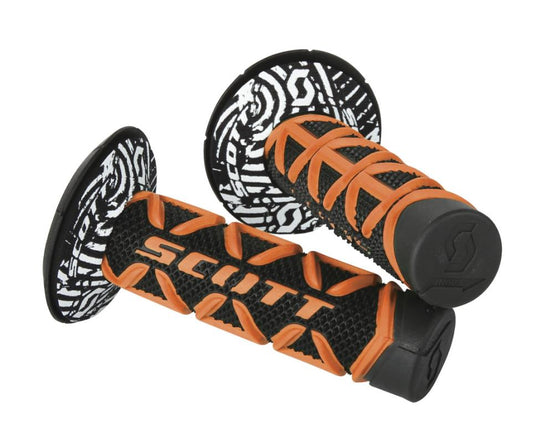 Scott Usa 219626-1008 Diamond MX Grips - Orange/Black