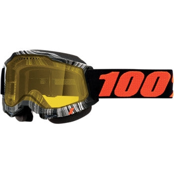 Geospace/Black/Orange / Yellow Lens Lens