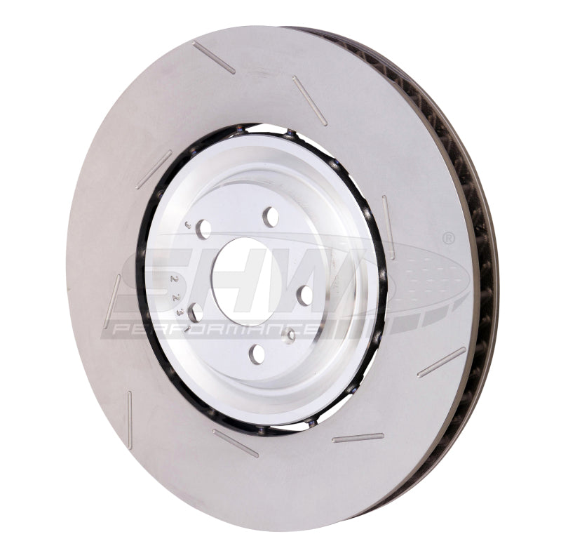 Load image into Gallery viewer, Shw Performance PFR49532 SHW Slotted Lightweight Rotors
