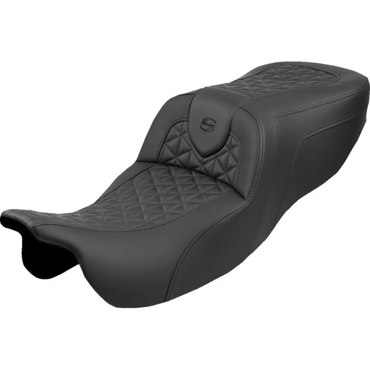 Saddlemen 815-07-21000 Roadsofa Tri-Gripper Seat without Drivers Backrest