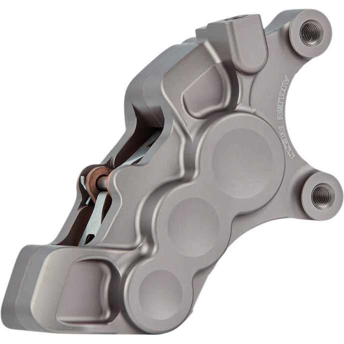 Arlen Ness 02-219 6-Piston Differential Bore Front Brake Caliper for 11.8in. Rotors - Right Side - Titanium